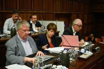 Pleno sobre el estado de la Isla en el Cabildo de Gran Canaria (Foto TA)