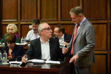 Pleno sobre el estado de la Isla en el Cabildo de Gran Canaria (Foto TA)