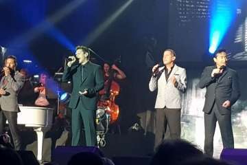 Las voces de Il Divo conquistan al público de Gran Canaria (Foto TA)