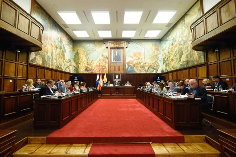 El Cabildo celebró este viernes el Pleno ordinario de mayo (Foto TA)