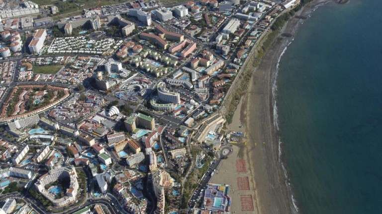 Vista aérea del municipio grancanario de San Bartolomé de Tirajana (Foto Canarias7)