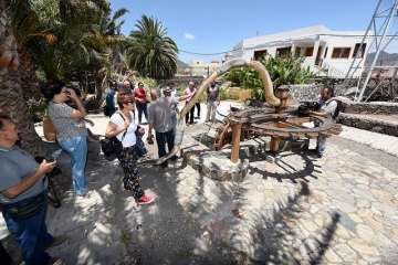  El Museo Vivo de La Aldea recibe 5.000 visitantes al año (Foto TA)