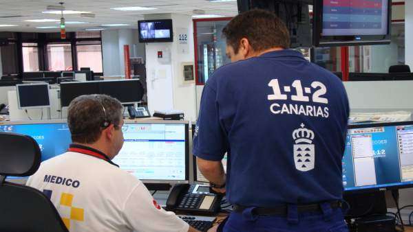 Servicio del 112 (Foto TA)