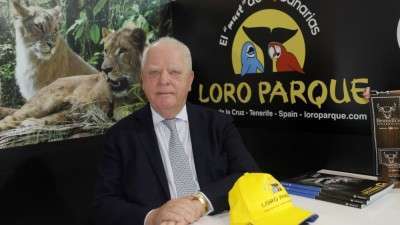 Wolfgang Kiessling, presidente del grupo Loro Parque (Foto TA).