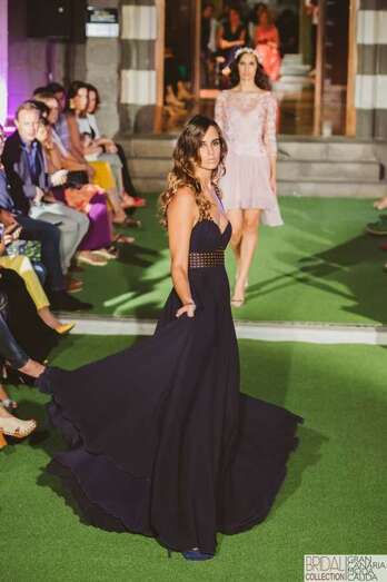 Imagen de archivo de un desfile de Bridal Collection de Gran Canaria Moda Cálida (Foto TA)