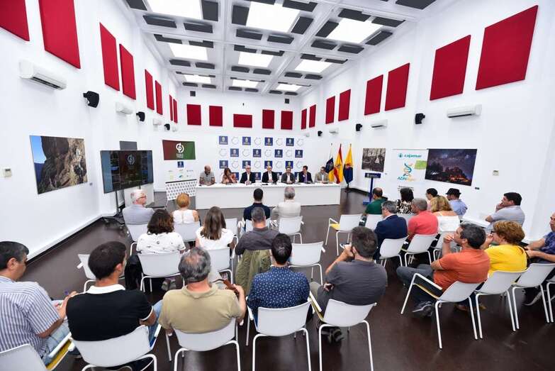 La Escuela de Ganadería y Pastoreo de Gran Canaria se presentó este jueves en el Cabildo (Foto TA).