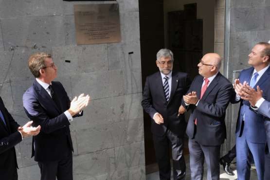 La Casa de Galicia reabre tras el incendio de hace 4 años (Foto Acfi Press y TA)