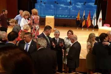La Casa de Galicia reabre tras el incendio de hace 4 años (Foto Acfi Press y TA)