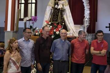 El Gobierno canario rinde pleitesía a la Virgen del Carmen de La Isleta (Foto TA y Acfi Press)