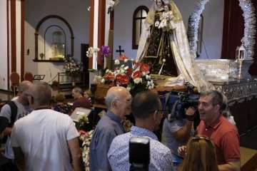 El Gobierno canario rinde pleitesía a la Virgen del Carmen de La Isleta (Foto TA y Acfi Press)