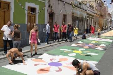 El Gobierno canario rinde pleitesía a la Virgen del Carmen de La Isleta (Foto TA y Acfi Press)