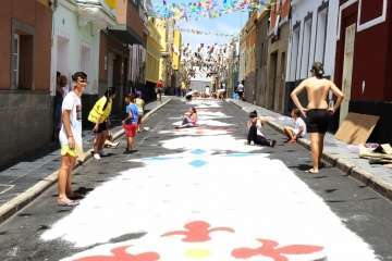 El Gobierno canario rinde pleitesía a la Virgen del Carmen de La Isleta (Foto TA y Acfi Press)