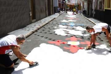 El Gobierno canario rinde pleitesía a la Virgen del Carmen de La Isleta (Foto TA y Acfi Press)