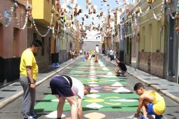 El Gobierno canario rinde pleitesía a la Virgen del Carmen de La Isleta (Foto TA y Acfi Press)