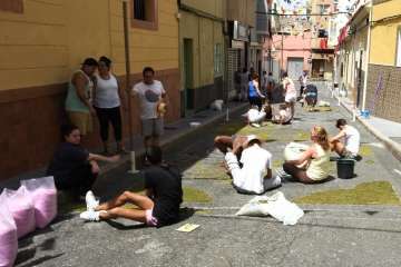 El Gobierno canario rinde pleitesía a la Virgen del Carmen de La Isleta (Foto TA y Acfi Press)