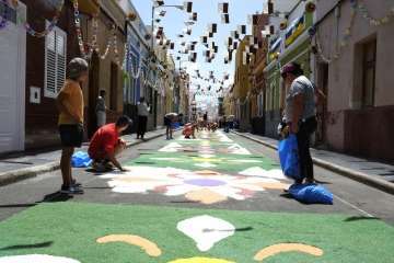 El Gobierno canario rinde pleitesía a la Virgen del Carmen de La Isleta (Foto TA y Acfi Press)