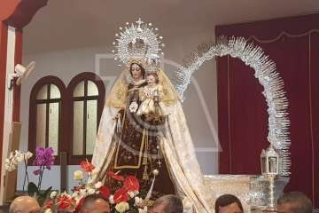 El Gobierno canario rinde pleitesía a la Virgen del Carmen de La Isleta (Foto TA y Acfi Press)