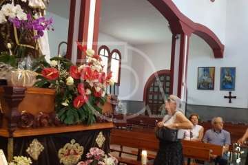 El Gobierno canario rinde pleitesía a la Virgen del Carmen de La Isleta (Foto TA y Acfi Press)