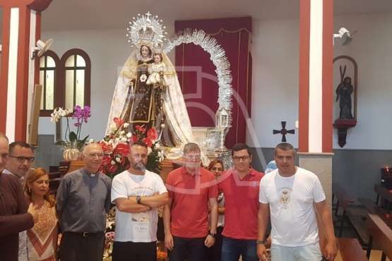 El Gobierno canario rinde pleitesía a la Virgen del Carmen de La Isleta (Foto TA y Acfi Press)