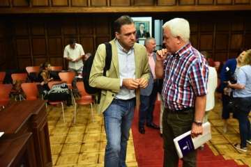 Pleno extraordinario en el Cabildo (Foto TA)