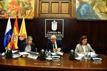 Pleno extraordinario en el Cabildo (Foto TA)