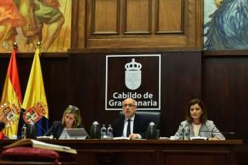 Pleno extraordinario en el Cabildo (Foto TA)