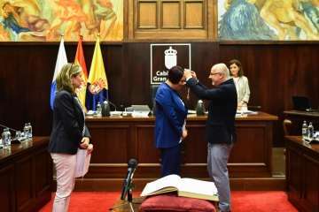 Pleno extraordinario en el Cabildo (Foto TA)