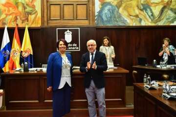 Pleno extraordinario en el Cabildo (Foto TA)