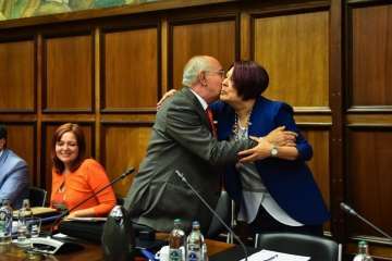 Pleno extraordinario en el Cabildo (Foto TA)