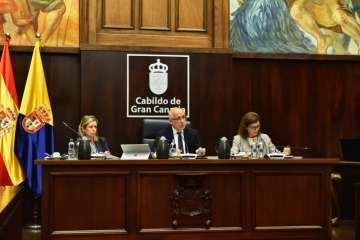 Pleno extraordinario en el Cabildo (Foto TA)