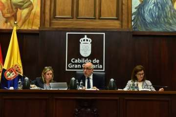 Pleno extraordinario en el Cabildo (Foto TA)