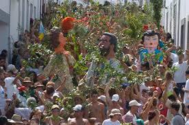 Imagen de archivo de la bajada de La Rama (Foto Canarias7).