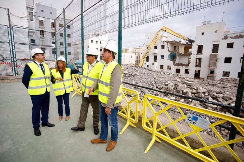 Imagen del inicio de las obras (Foto TA).