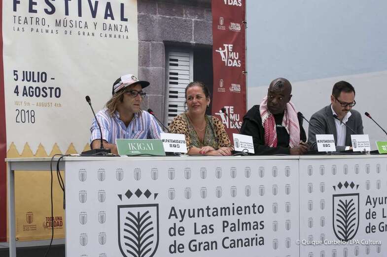 Imagen de la presentación de los espectáculos (Foto TA).