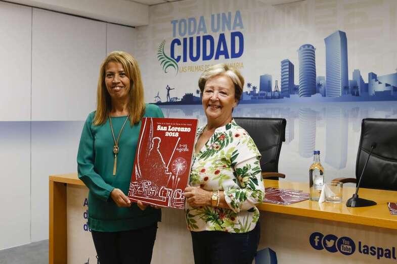 Imagen de la presentación del programa de actos (Foto TA)