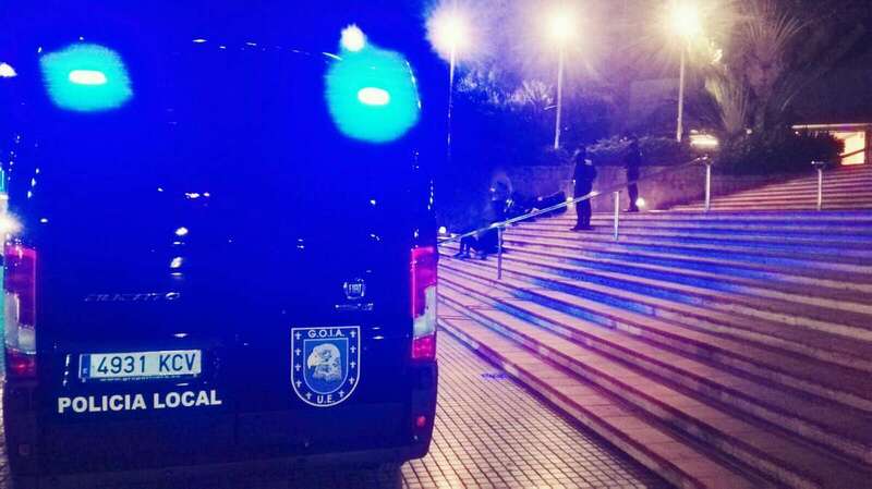 Imagen de archivo de una actuación de la Policía Local de la capital grancanaria (Foto TA)