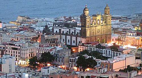 Vista general del sector Triana-Vegueta (Foto TA)