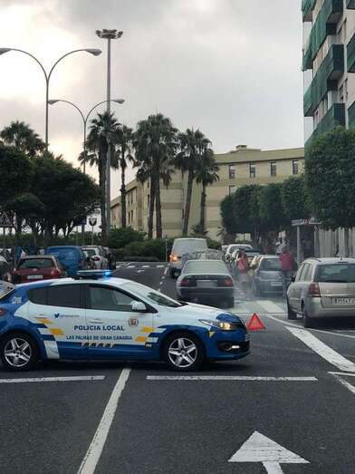 Imagen de archivo de un vehículo de la Policía Local de Las Palmas de GC (Foto TA)