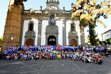 XX Carrera de la Policía Local a Teror  (Foto TA)