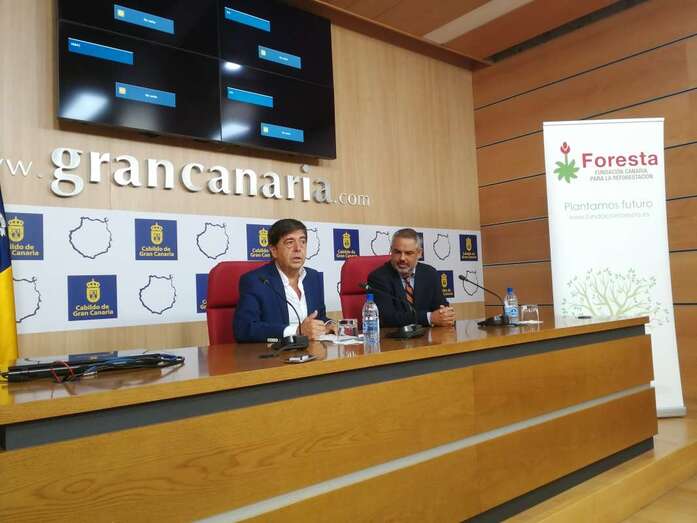 Presentación del nuevo proyecto de empleo en el Cabildo grancanario (Foto TA)