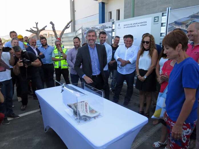 El acto tuvo lugar este jueves en Arguineguín-Mogán (Foto TA)