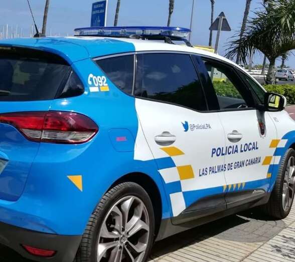 Vehículo de la Policía Local de LPGC (Foto PLLPGC)