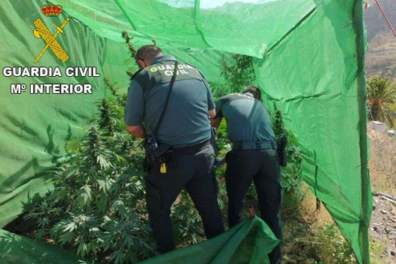 La operación la llevó a cabo la Guardia Civil (Foto TA)