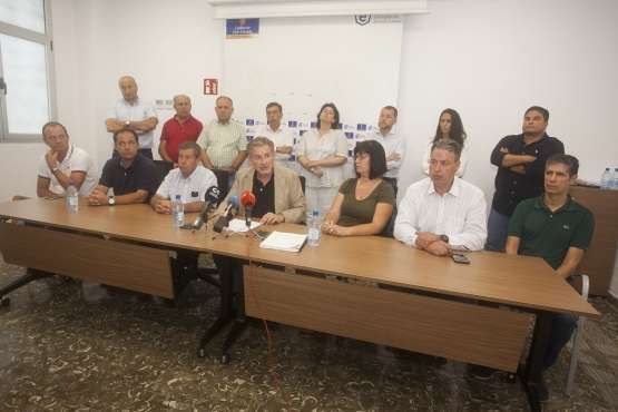 Reunión del Consorcio de Emergencias de Gran Canaria de este lunes (Foto TA)