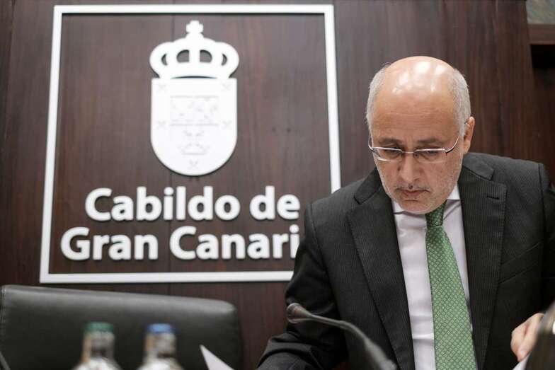 Antonio Morales, presidente del Cabildo de Gran Canaria (Foto TA)