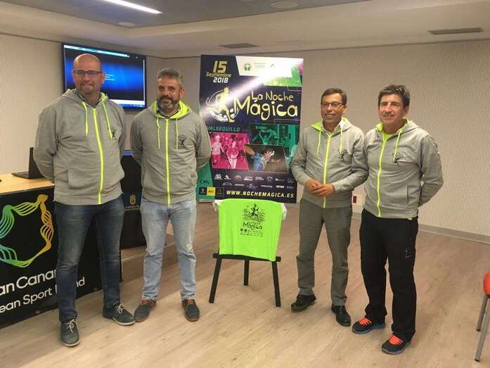 Presentación de la carrera nocturna (Foto TA)