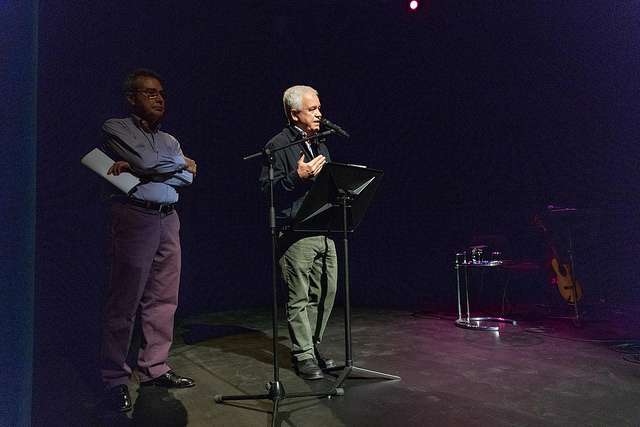 Momento del acto de anoche (Foto TA)