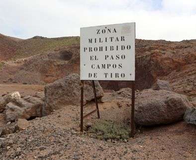 Campo de tiro de La Isleta (Foto Efe)