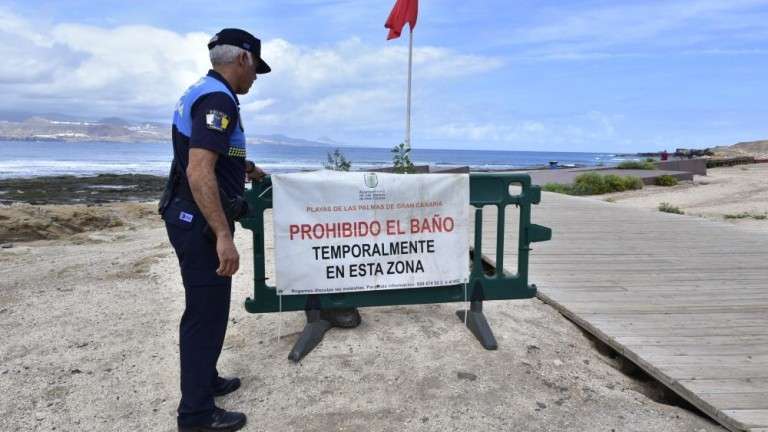 Imagen de archivo de la playa de El Confital (Foto Canarias7)