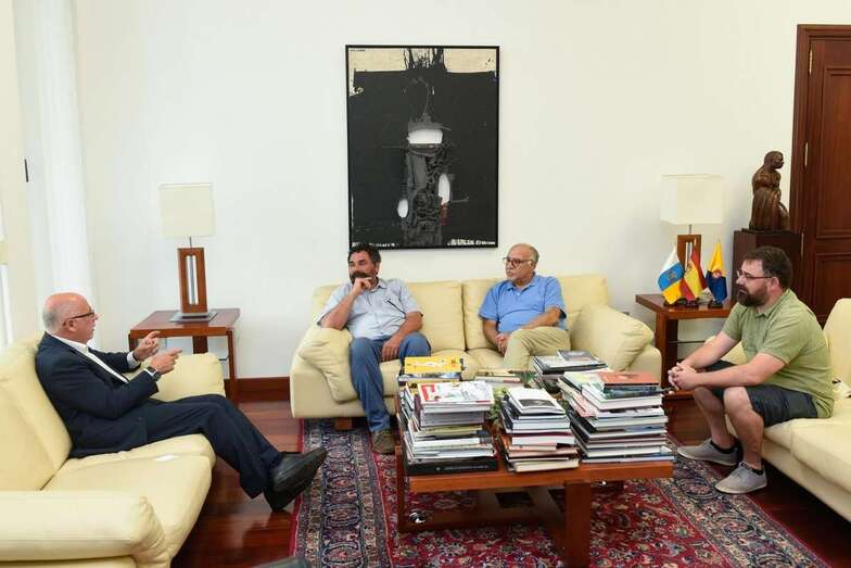 El presidente de Banca Popolare Ética está de visita estos días en Gran Canaria (Foto TA)